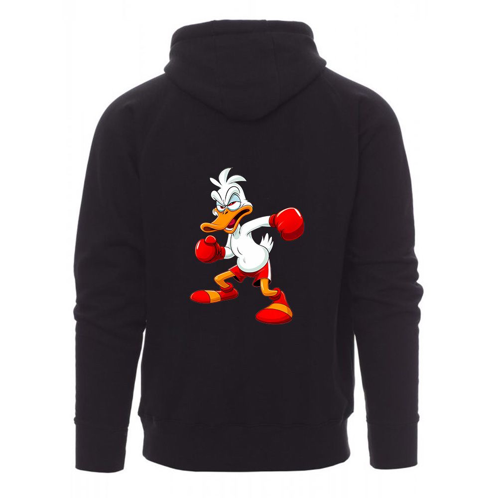 Sweatshirt Capuche Noir Enfant Donald Dos noir